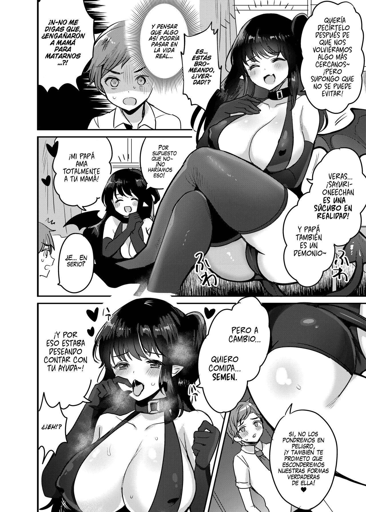 OneSuccu ~Onee-chan wa Dosukebe Succubus~ | Mi Hermanastra Mayor es una Lasciva Sucubo page 5 full