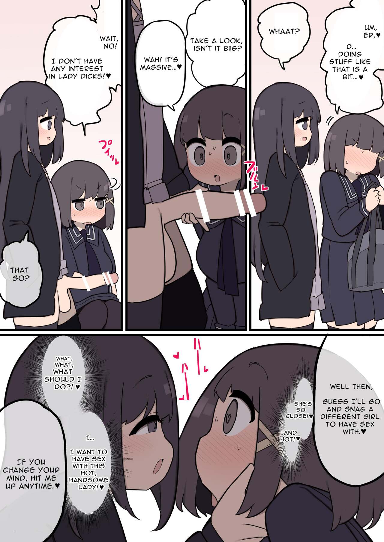 Handsome Futanari Insta-corrupts With Her Big Dick page 4 full