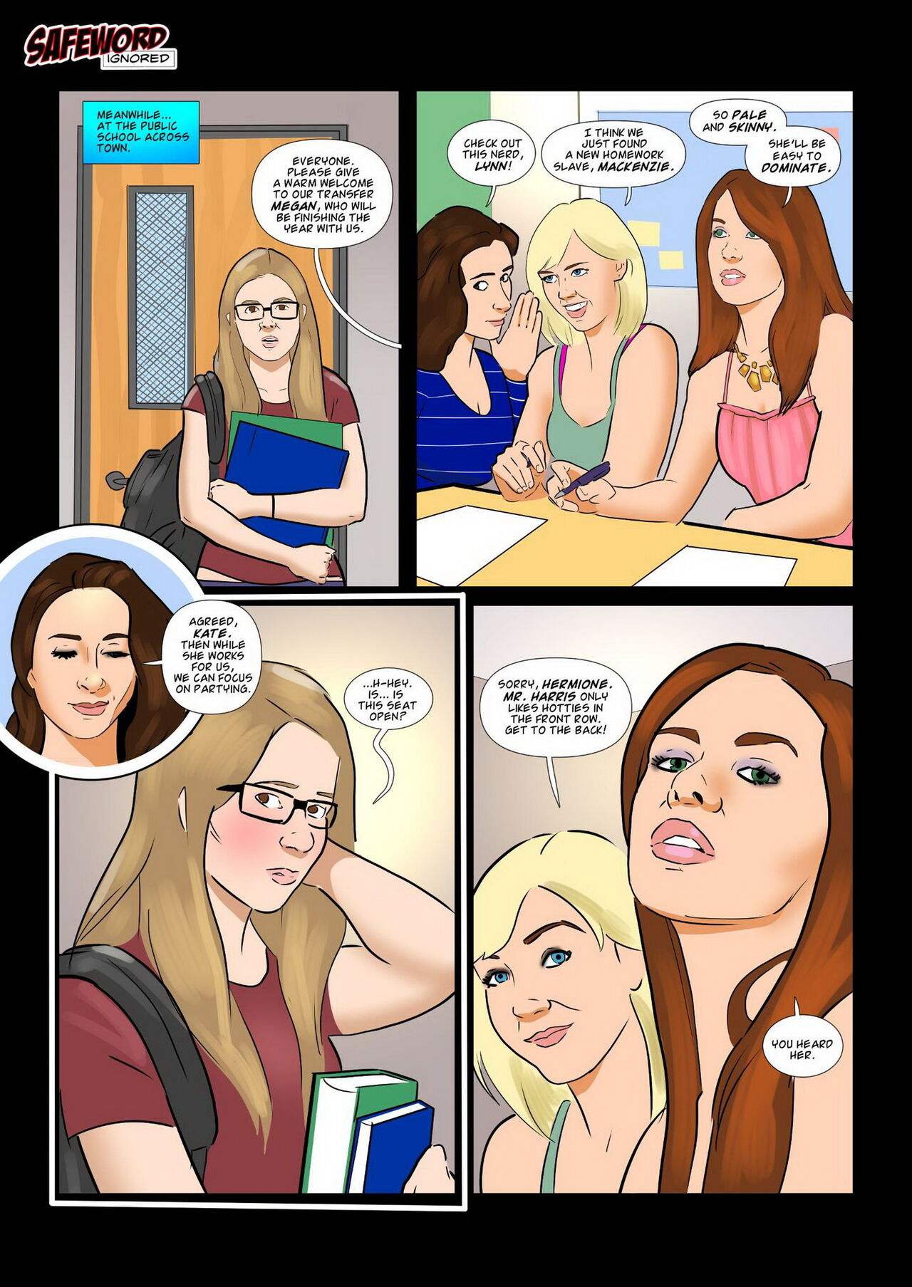Safeword - Femdom Academy 1-4 page 3 full