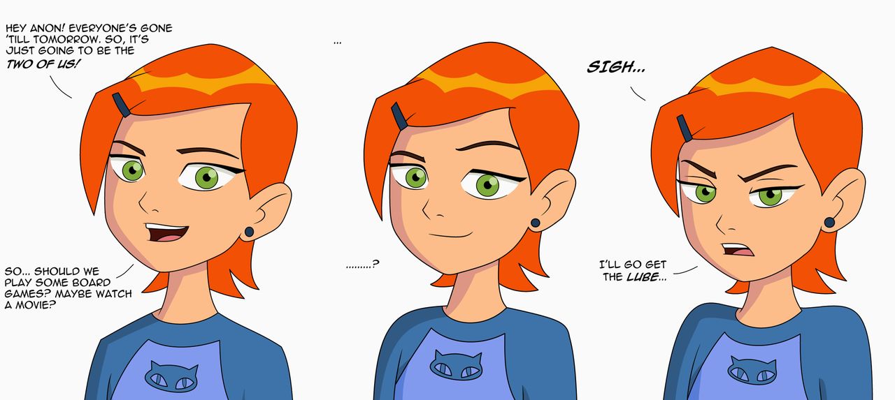 Alone with Gwen page 1 full