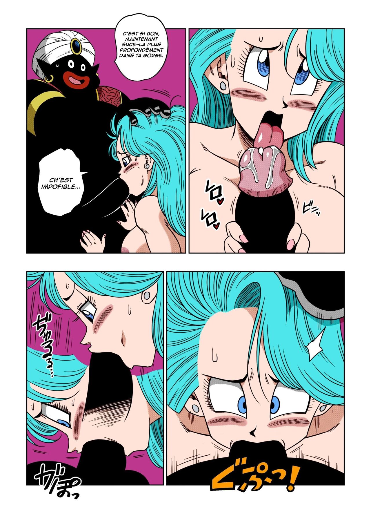 Bulma Meets Mr.Popo - Sex inside the Mysterious Spaceship! page 9 full