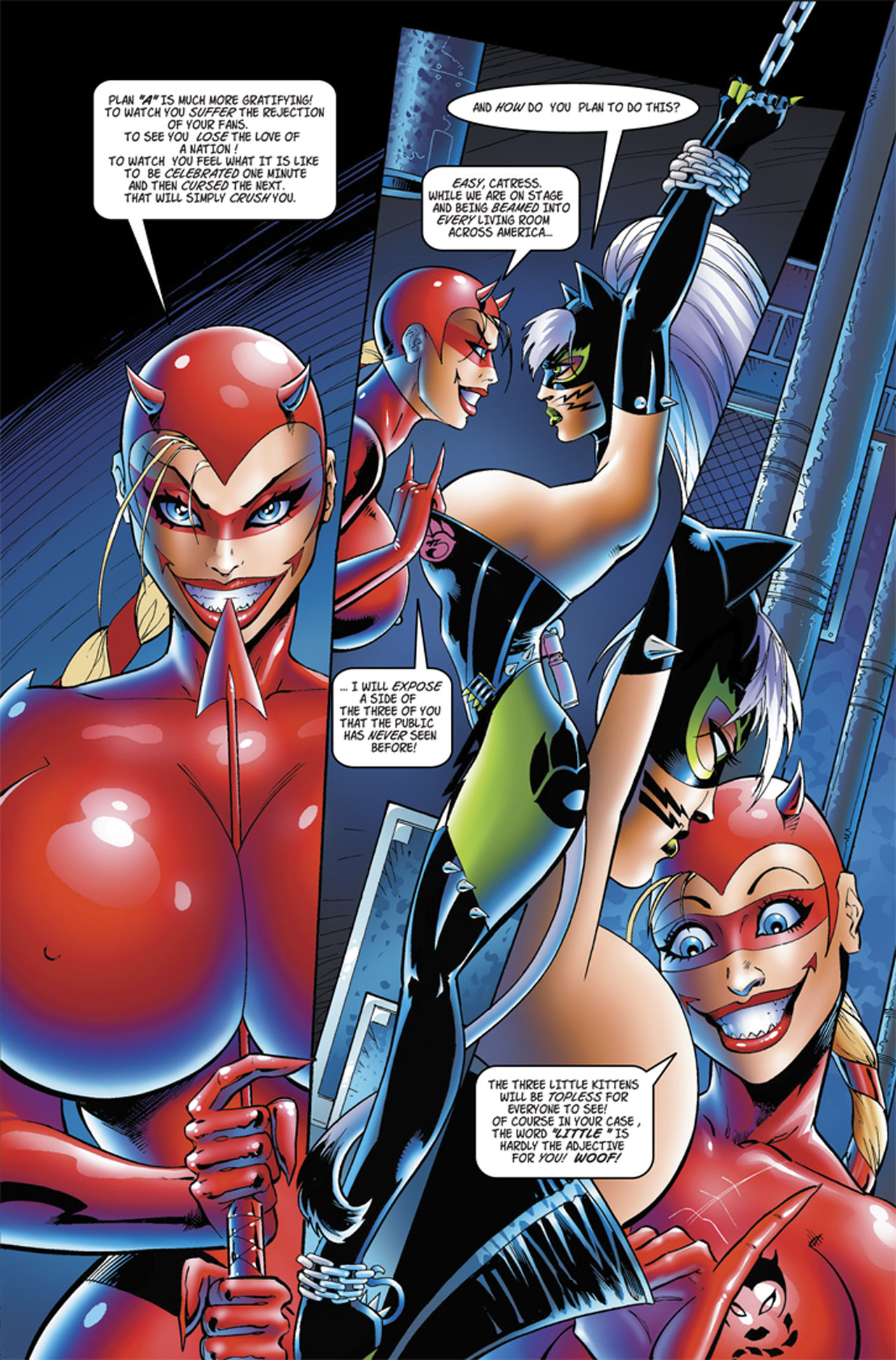 3 Little Kittens - Purrr-Fect Weapons V2002 #3 page 6 full