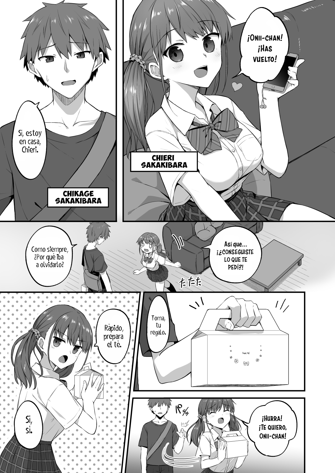 Hermana malcriada plan anahole ~ Desarrollando y rompiendo a la hermana dormida ~ page 5 full