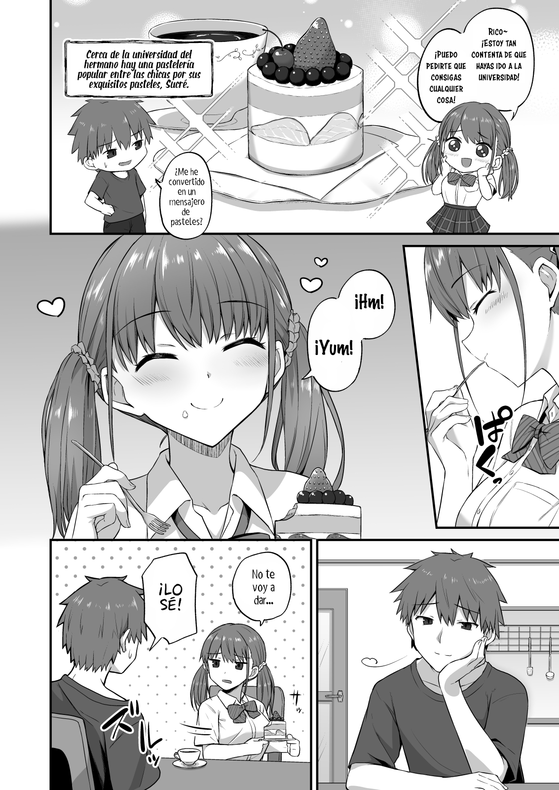 Hermana malcriada plan anahole ~ Desarrollando y rompiendo a la hermana dormida ~ page 6 full
