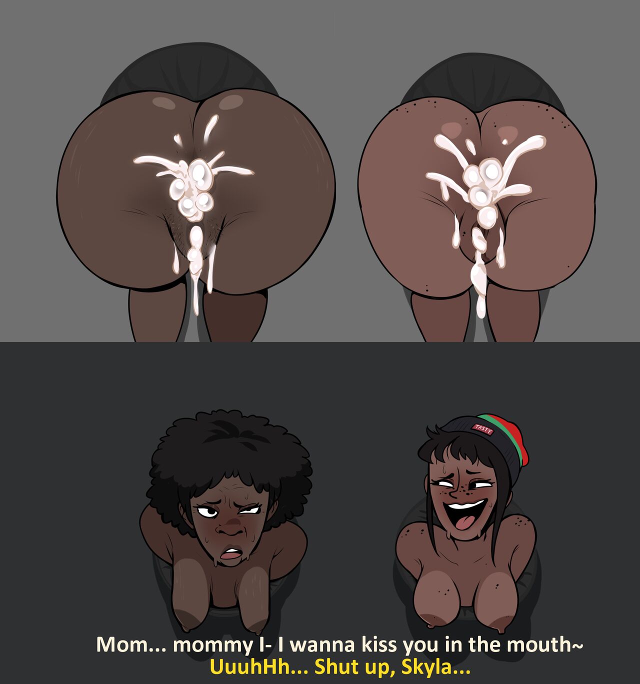 Through Wall: Mommy Ft Skyla page 7 full