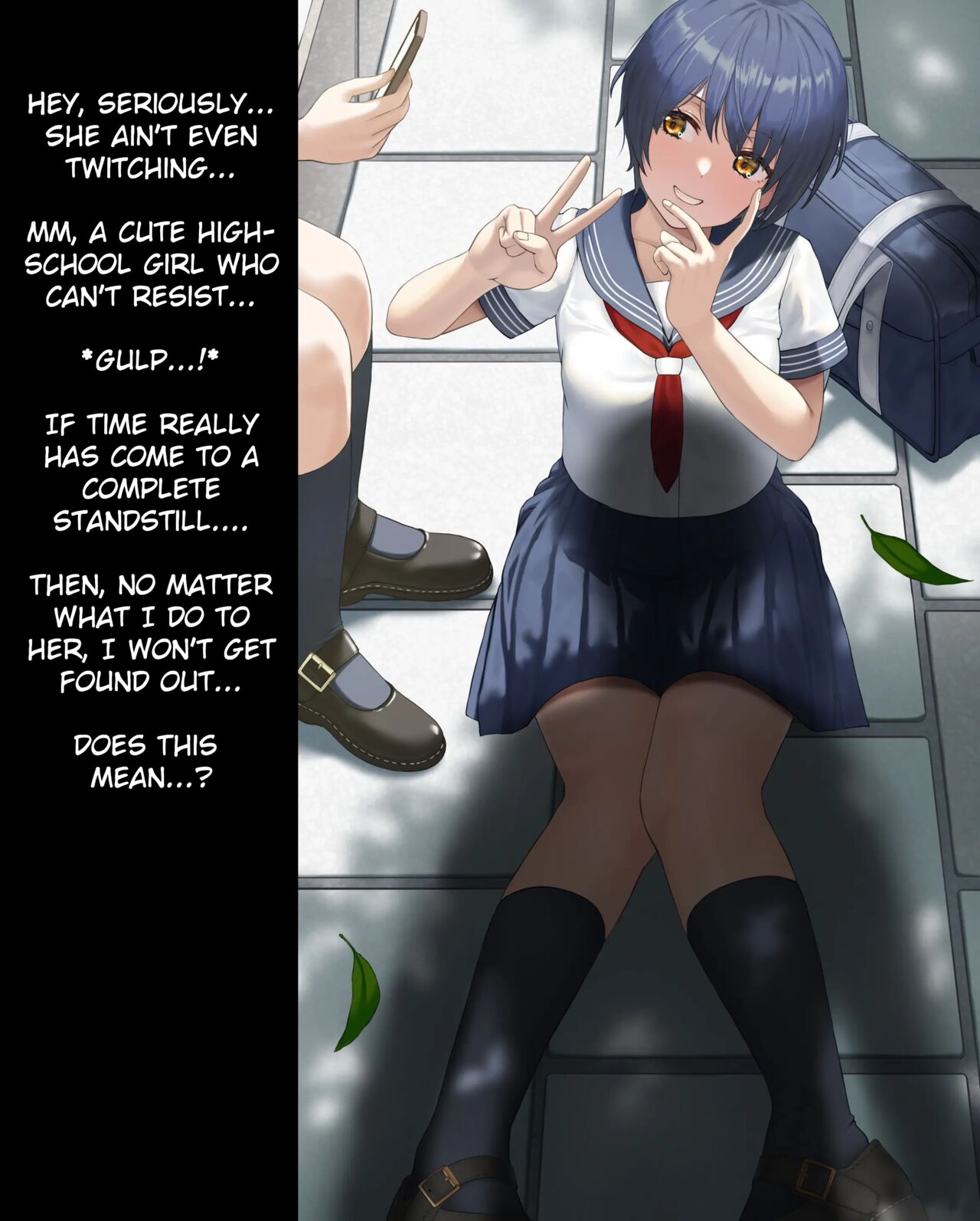 Short Hair Onnanoko ga Jikan Teishi de Itazura sareru page 4 full