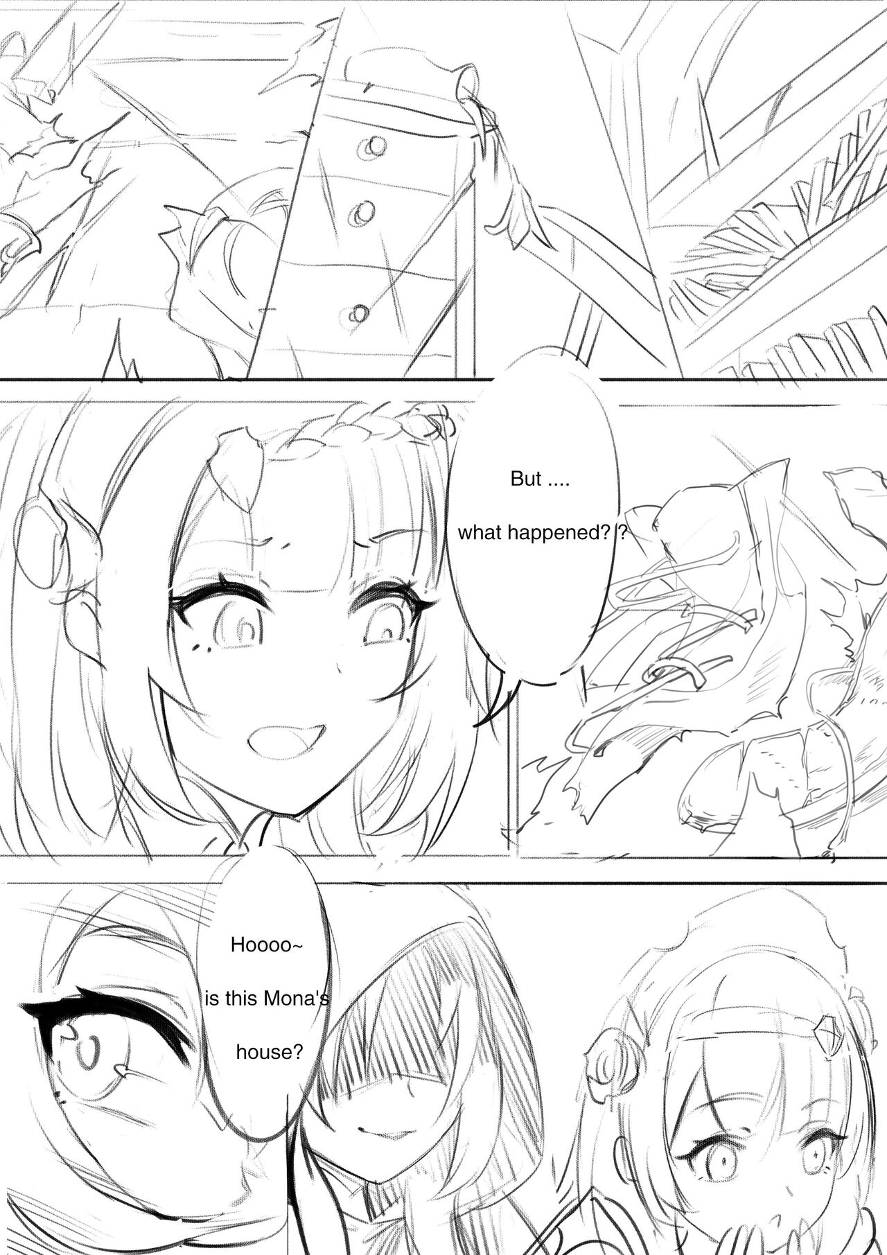 Mona's curse : the big cleanup page 2 full