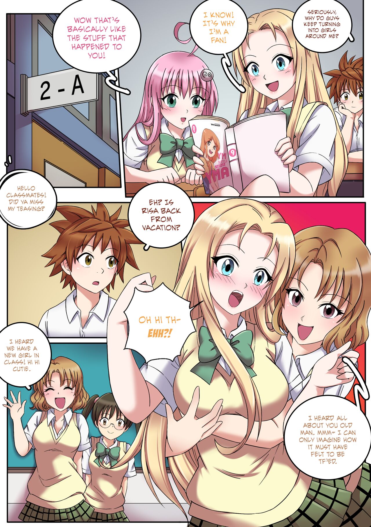 To Love Ru Spin off: PalominoX 2 page 2 full