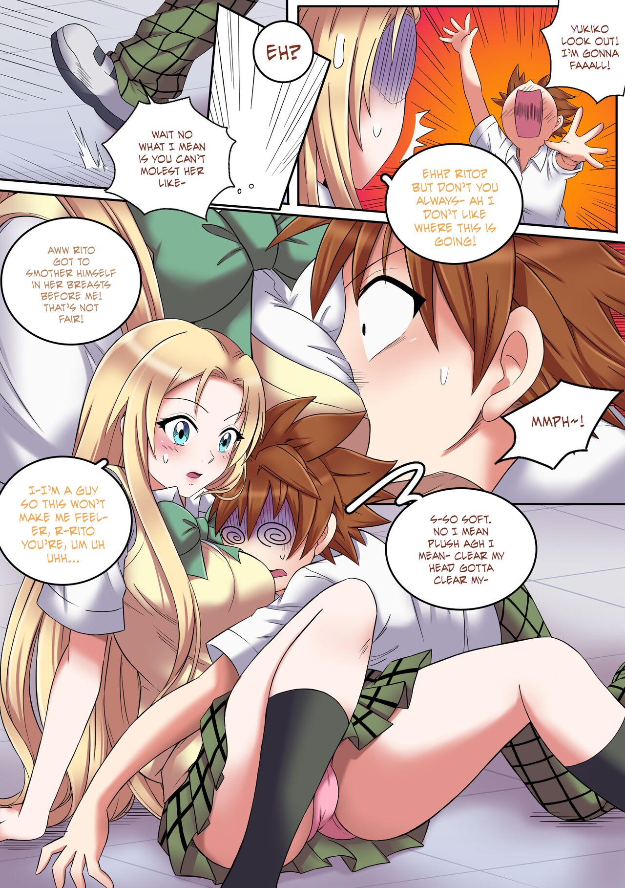 To Love Ru Spin off: PalominoX 2 page 4 full