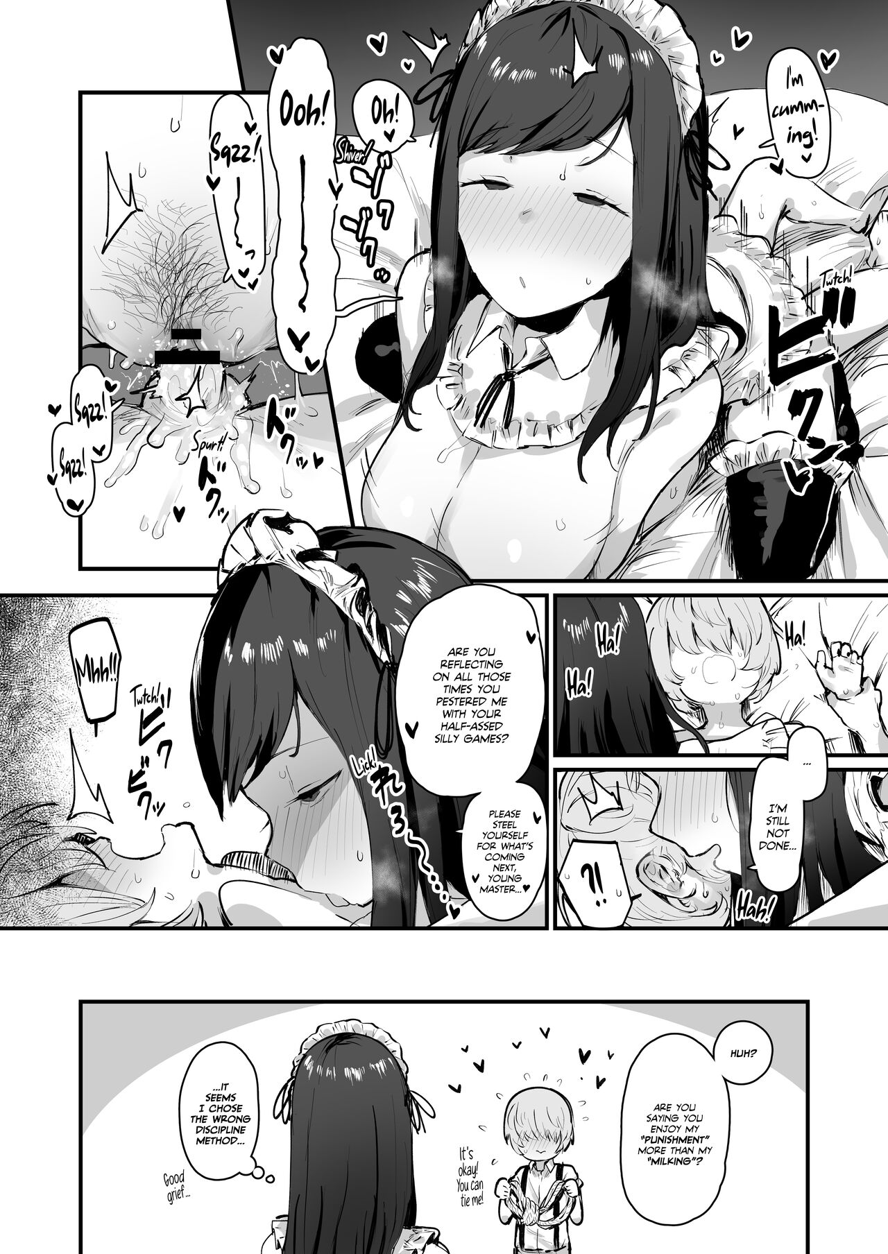 Yareyare-kei Maid & Yareyare-kei Maid to Asobu Omake no Nakadashi Illustration | My Apathetic Maid & Omake Creampie Illustration page 5 full