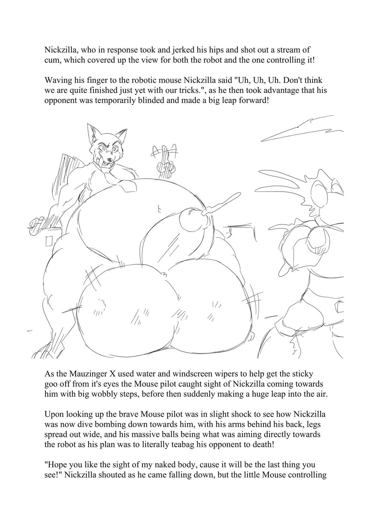 Nickzilla invading Little Rodentia! page 10 full