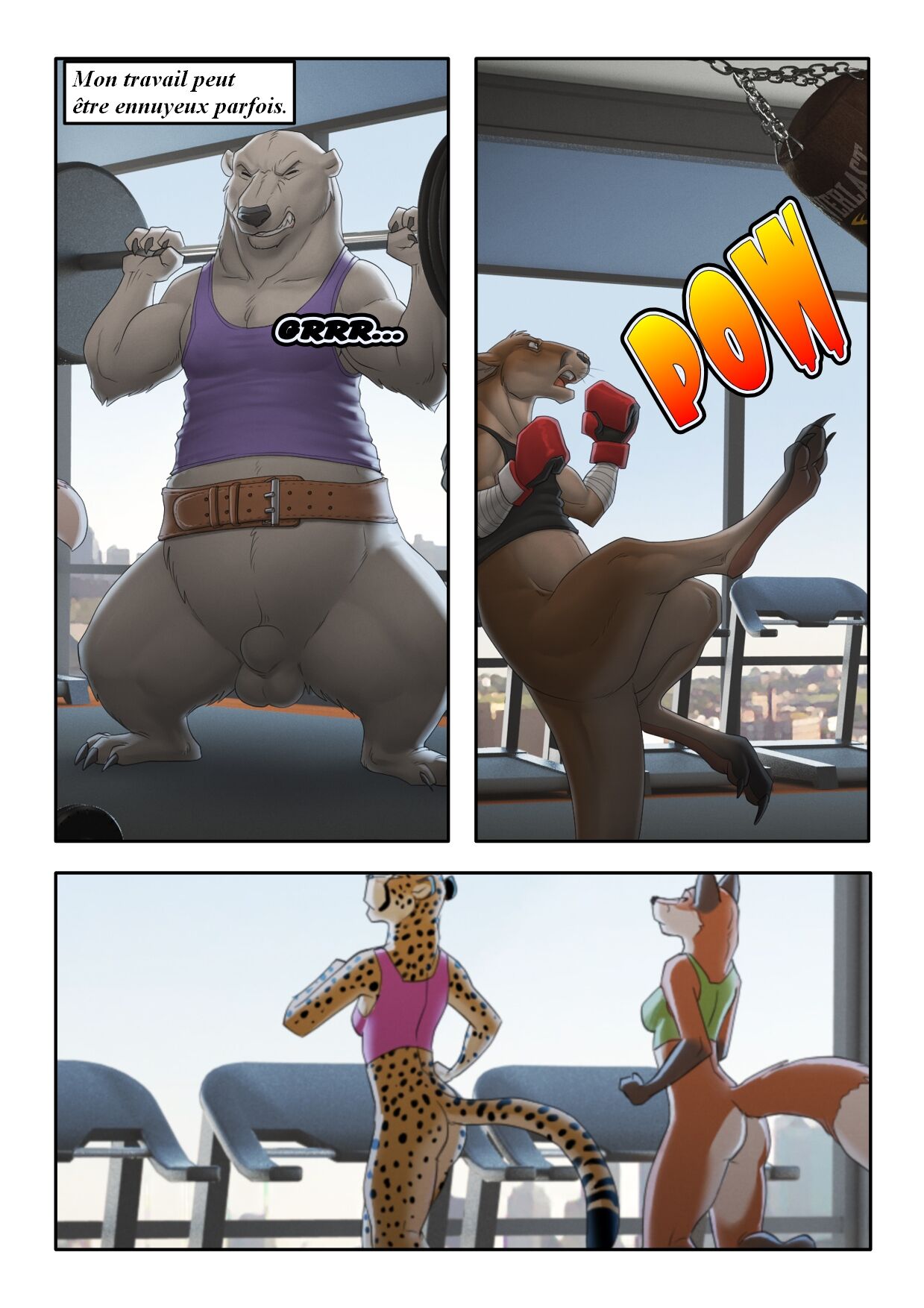 Artie's Bottomless Tale French page 5 full