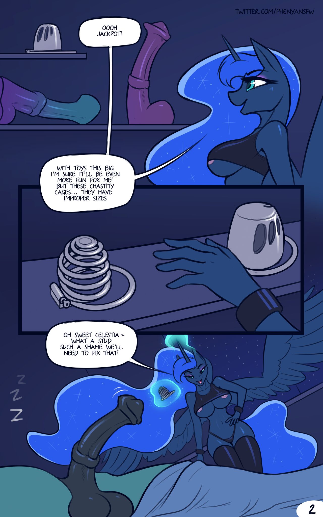 MLP Seduced Night Mare page 2 full