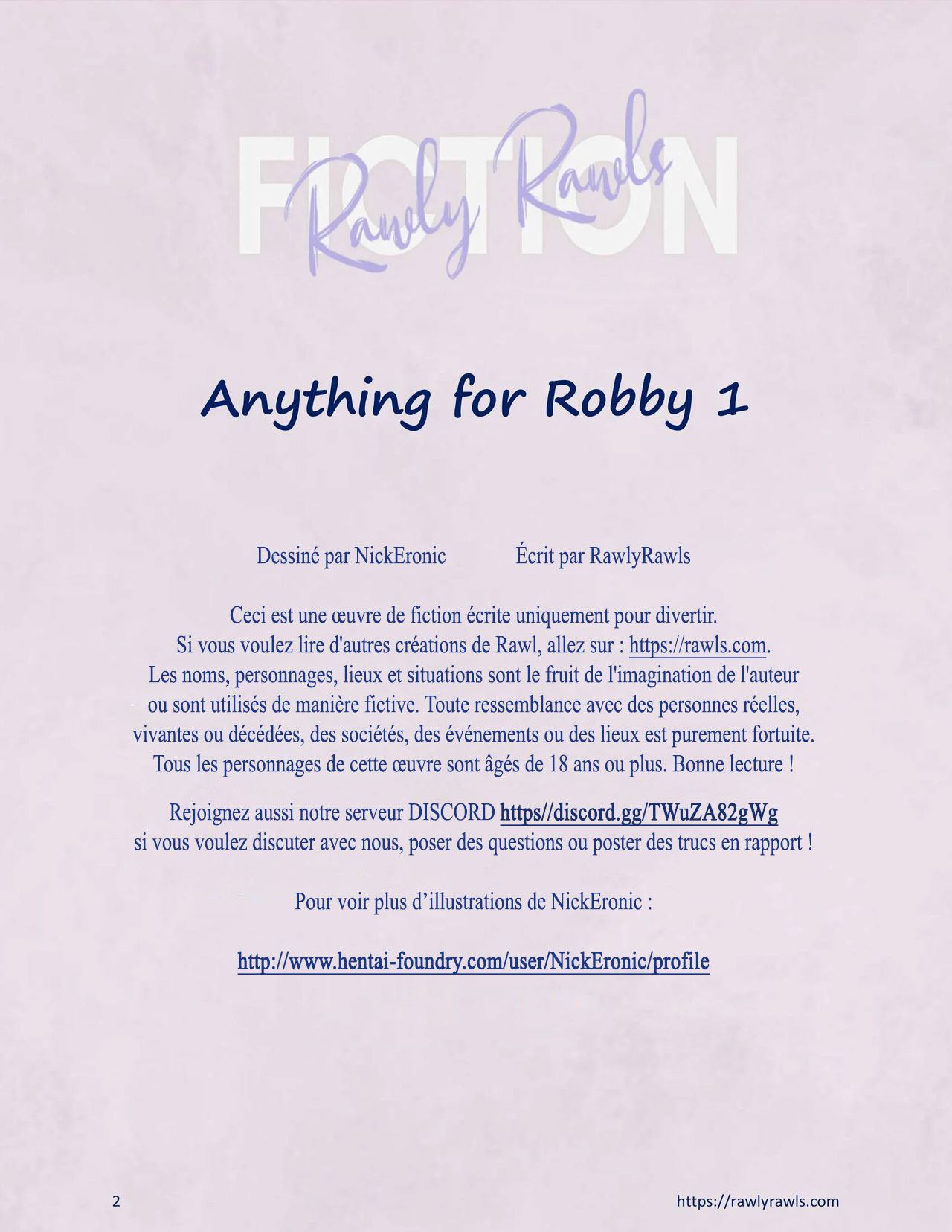 Anything For Robby Vol. 1 page 2 full