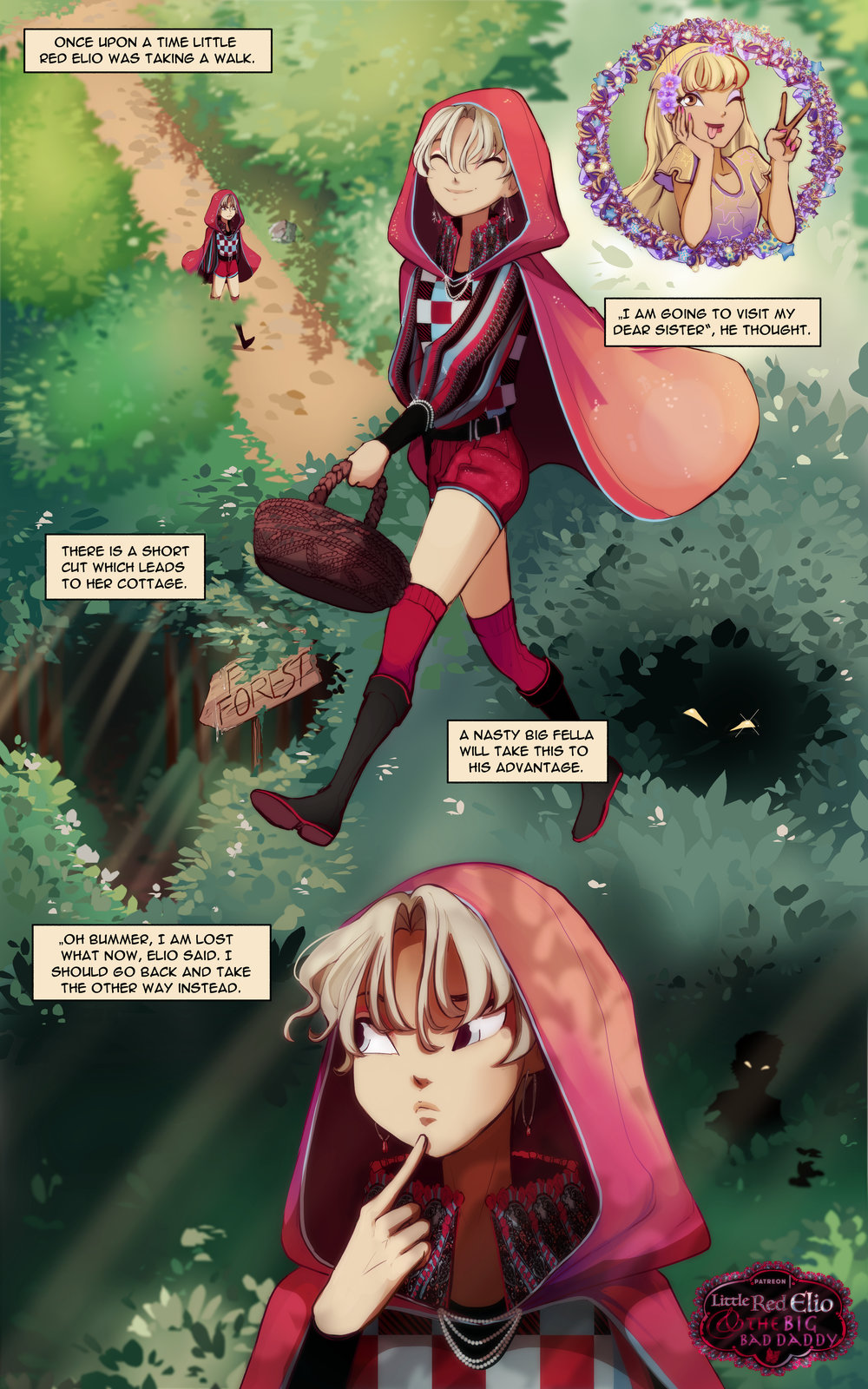 Little Red Elio & The Big Bad Daddy page 1 full