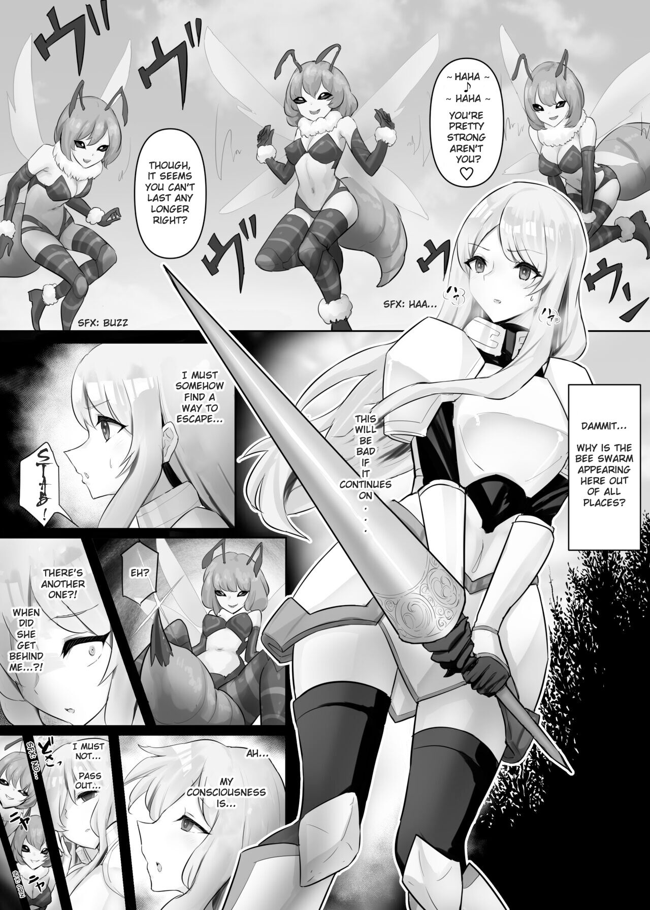 Jingai Lez Rape - Queen Bee Hen page 2 full