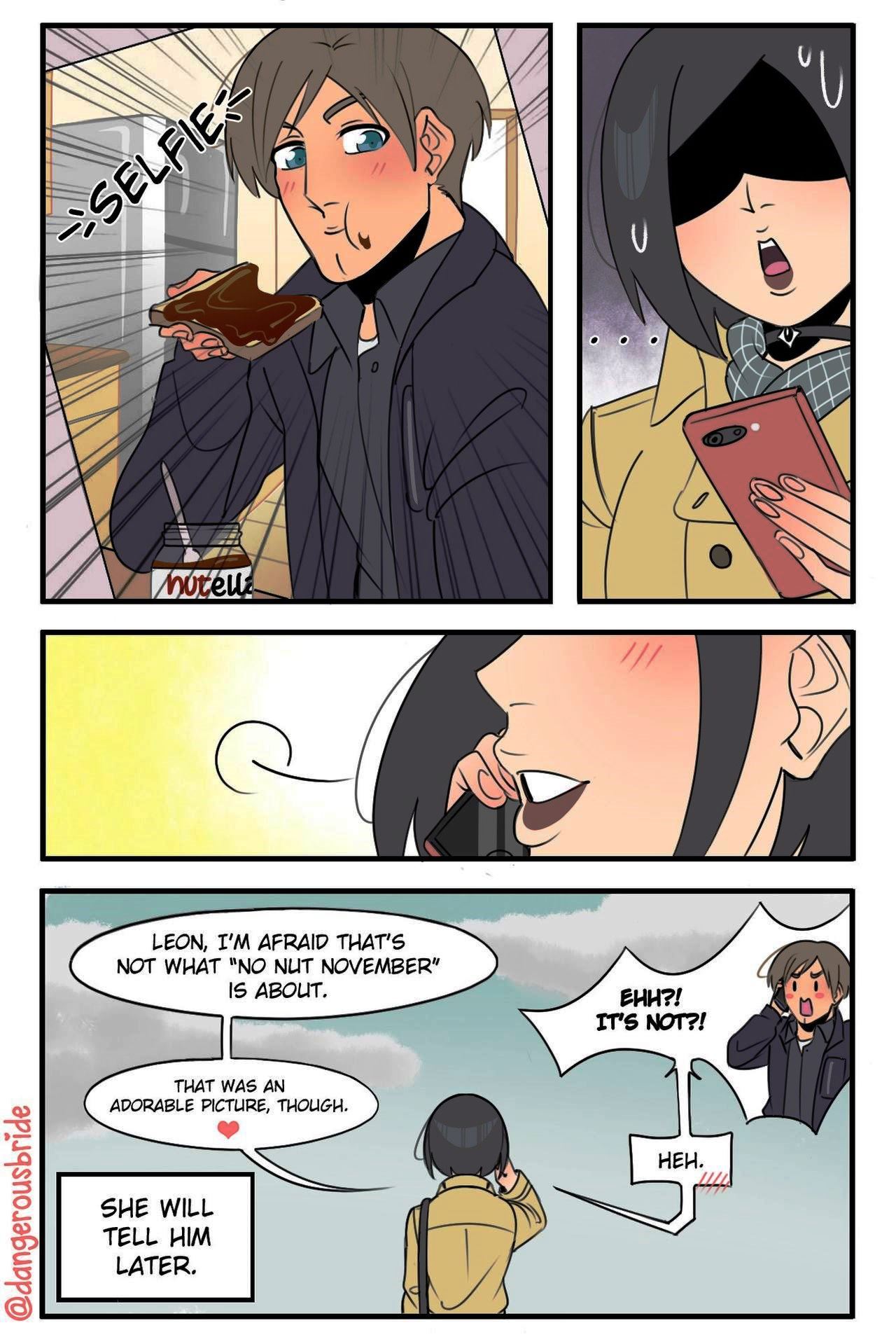 Ada Wong X Leon 1 - Resident Evil page 4 full