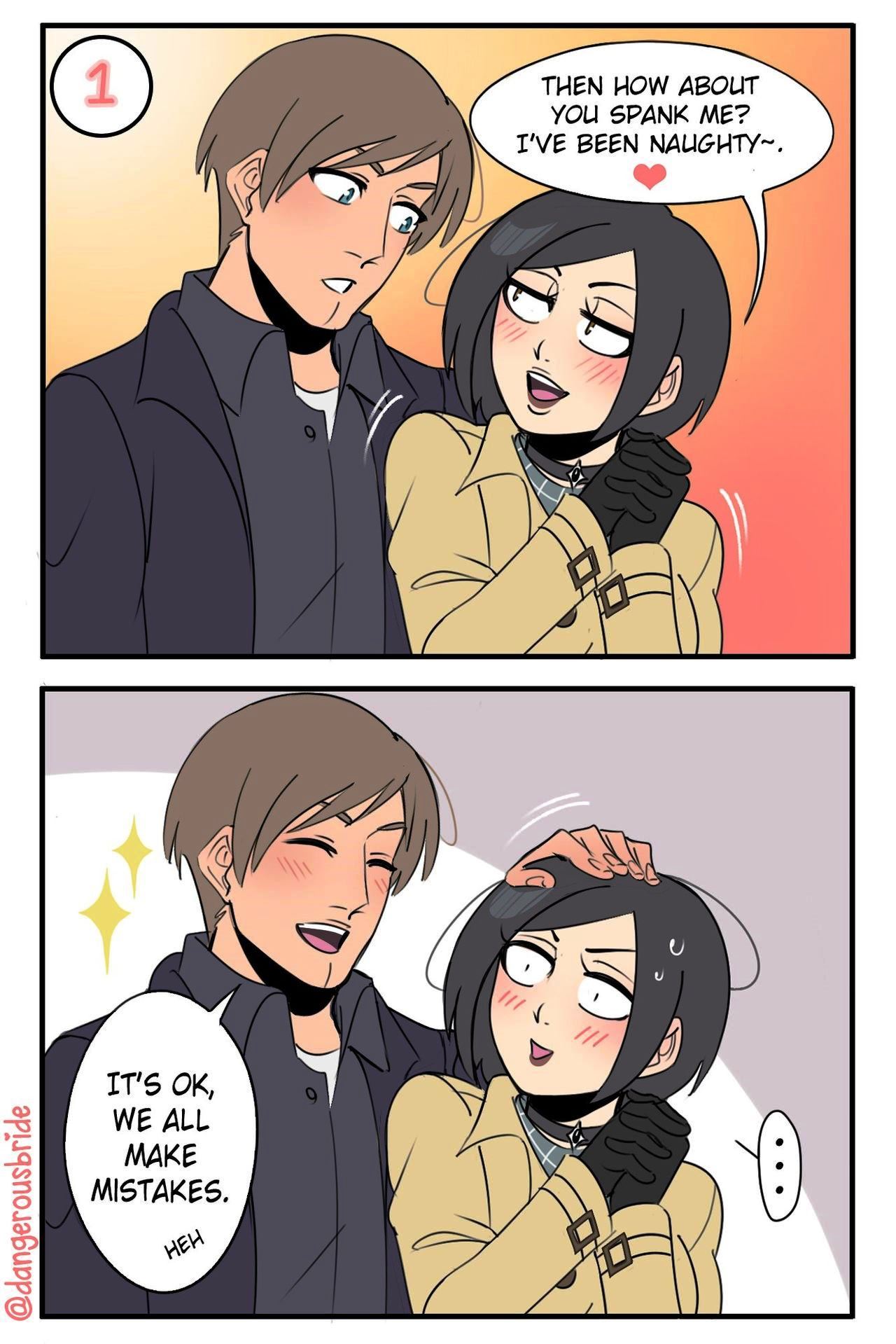 Ada Wong X Leon 1 - Resident Evil page 8 full