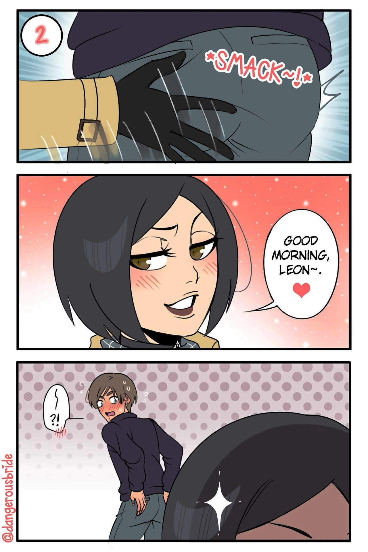 Ada Wong X Leon 1 - Resident Evil page 9 full