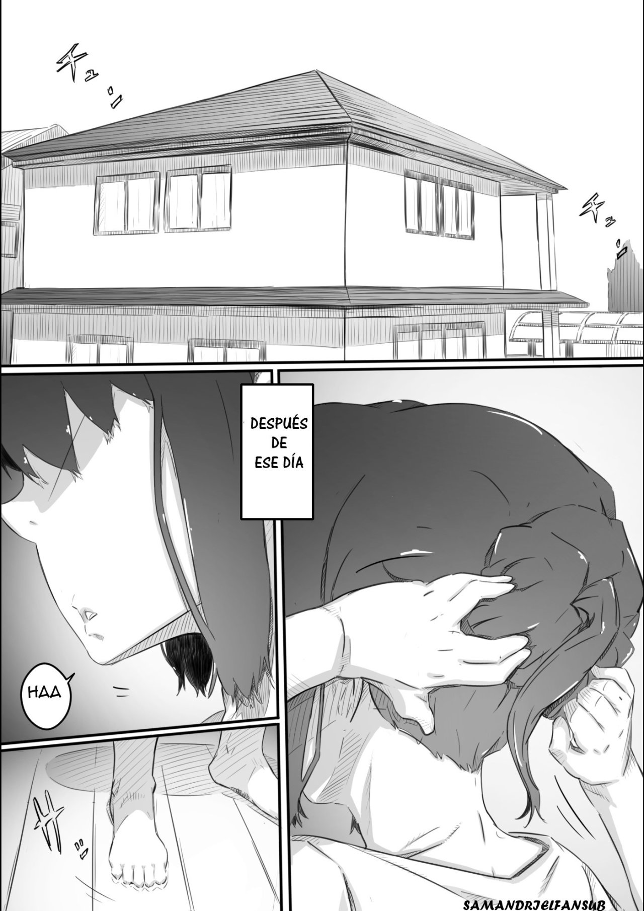 Nao-kun, Oba-san to Sex Suru Part 2 -Natsuyasumi Kouhansen- | Nao tiene sexo con su tia 2 page 2 full