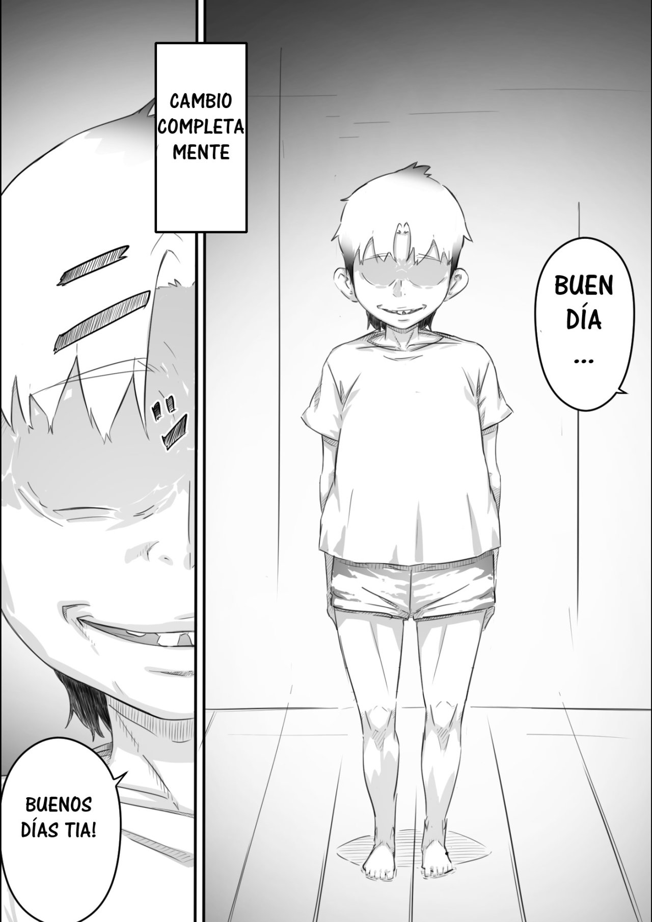 Nao-kun, Oba-san to Sex Suru Part 2 -Natsuyasumi Kouhansen- | Nao tiene sexo con su tia 2 page 4 full