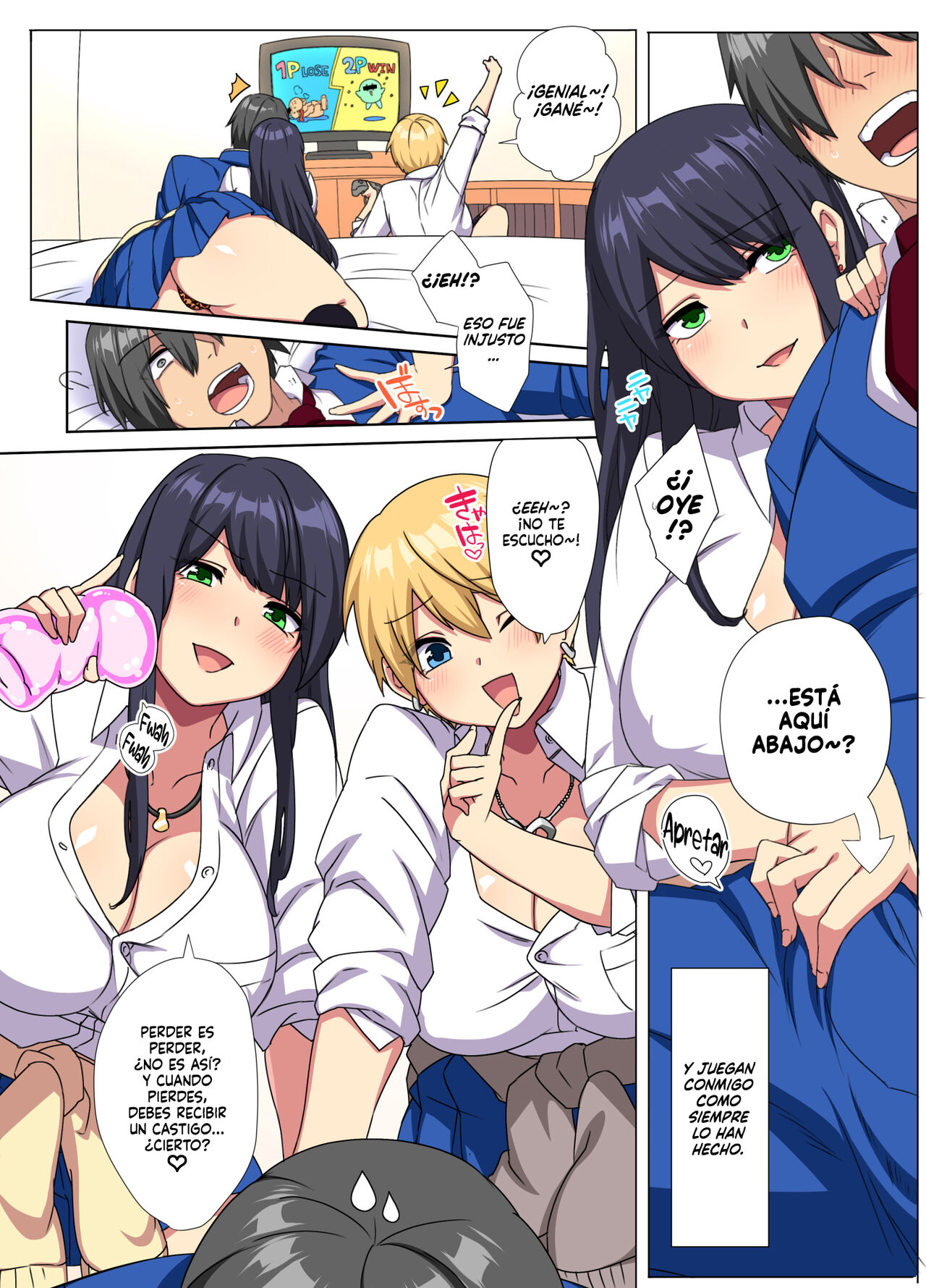 Ore no Dekachin ga Bakunyuu Bitch Gal-tachi ni Sakusei Saremakuru!! 2 |  ¡¡Mi Gran Pene es Exprimido por dos Gyarus Putas de Enormes Pechos!! 2 -  Page 4 - IMHentai