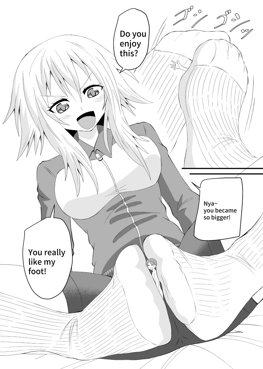 Neko-kei Joshi ni Fumareru Hanashi - Be stomped by cat girl page 9 full