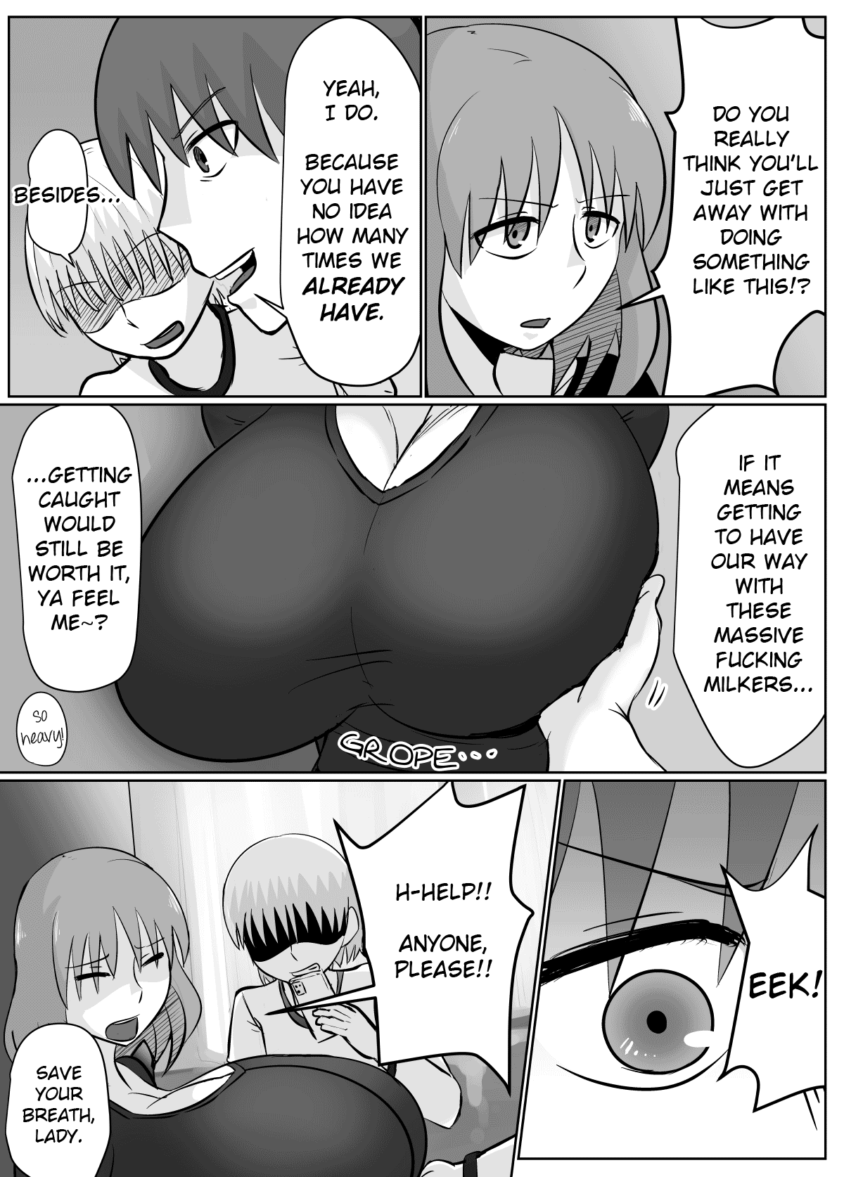 Ano Ni~ Tsu, Hitodzuma no Chōchichi wa Shōgu to Natta. | That Day, A Housewife's Massive Tits Became A Sex Toy page 4 full