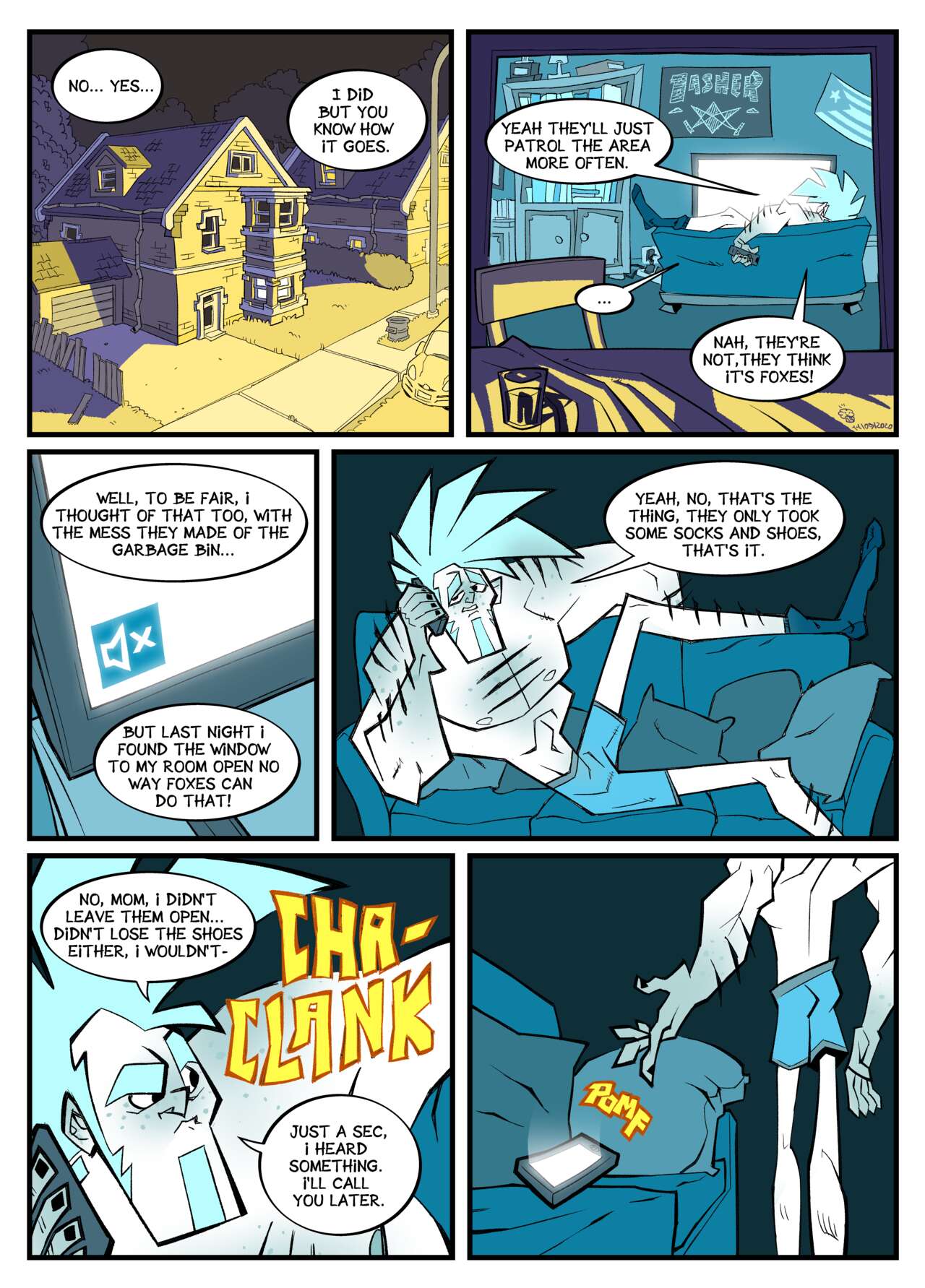 Blow Me Paws page 1 full