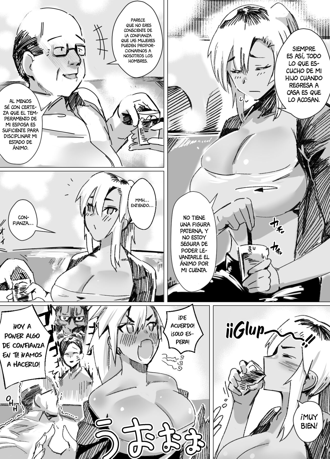 Miwaku no Yanmama Ecchi na Kosodate Hisshouhou | La Increíble Mamá Gyaru y su Exitoso Método de Enseñanza Sexual page 4 full