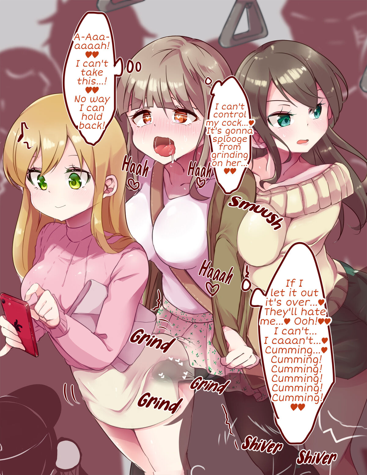 Accidental Buttjob in a Crowded Train with Futanari-chan - Page 9 - IMHentai