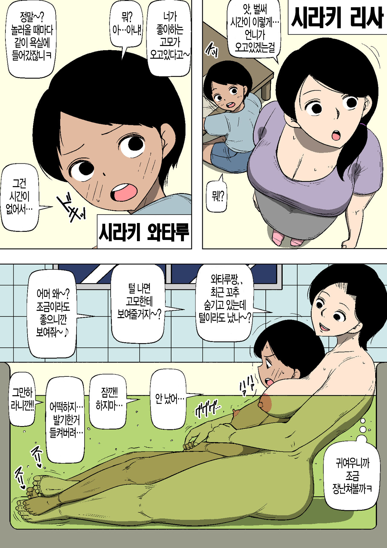 Hahaoya ga Ane no Musuko ni Otosareteita | 엄마가 이모의 아들에게 함락되어 있었다 page 4 full