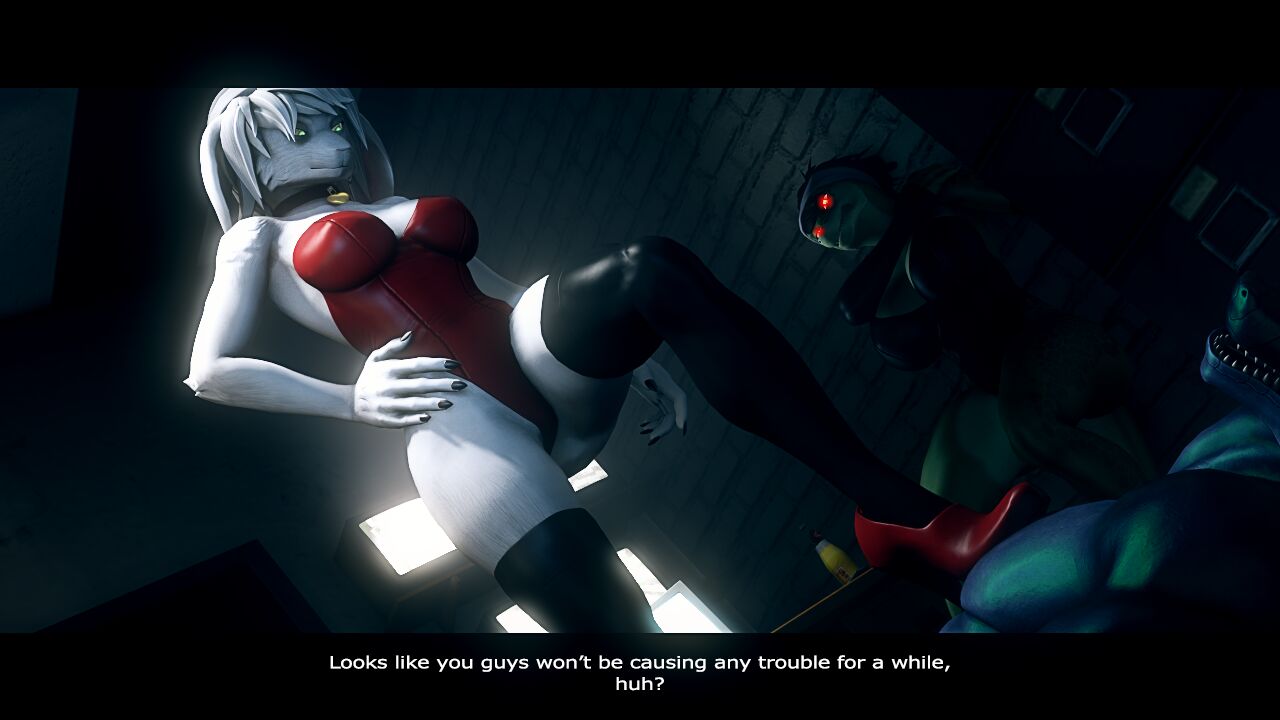 Rabbit girl fighting gangsters page 4 full