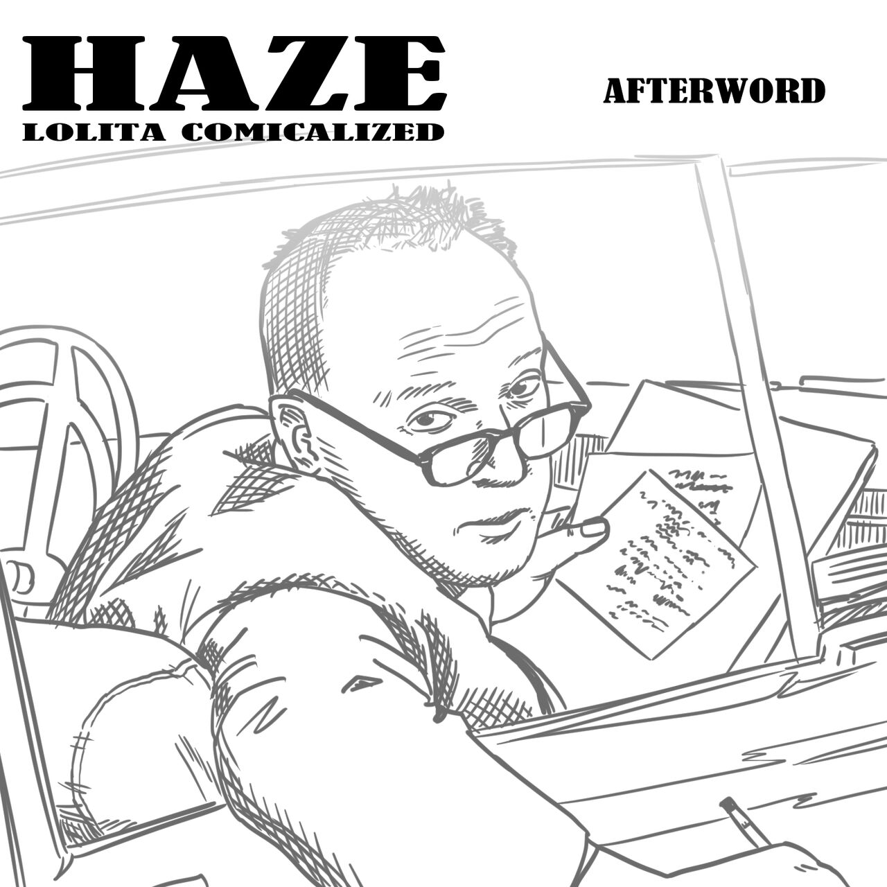 Lolita Comicalized "Afterword" | 만화로 쉽게 읽는 롤리타 "후기" page 1 full