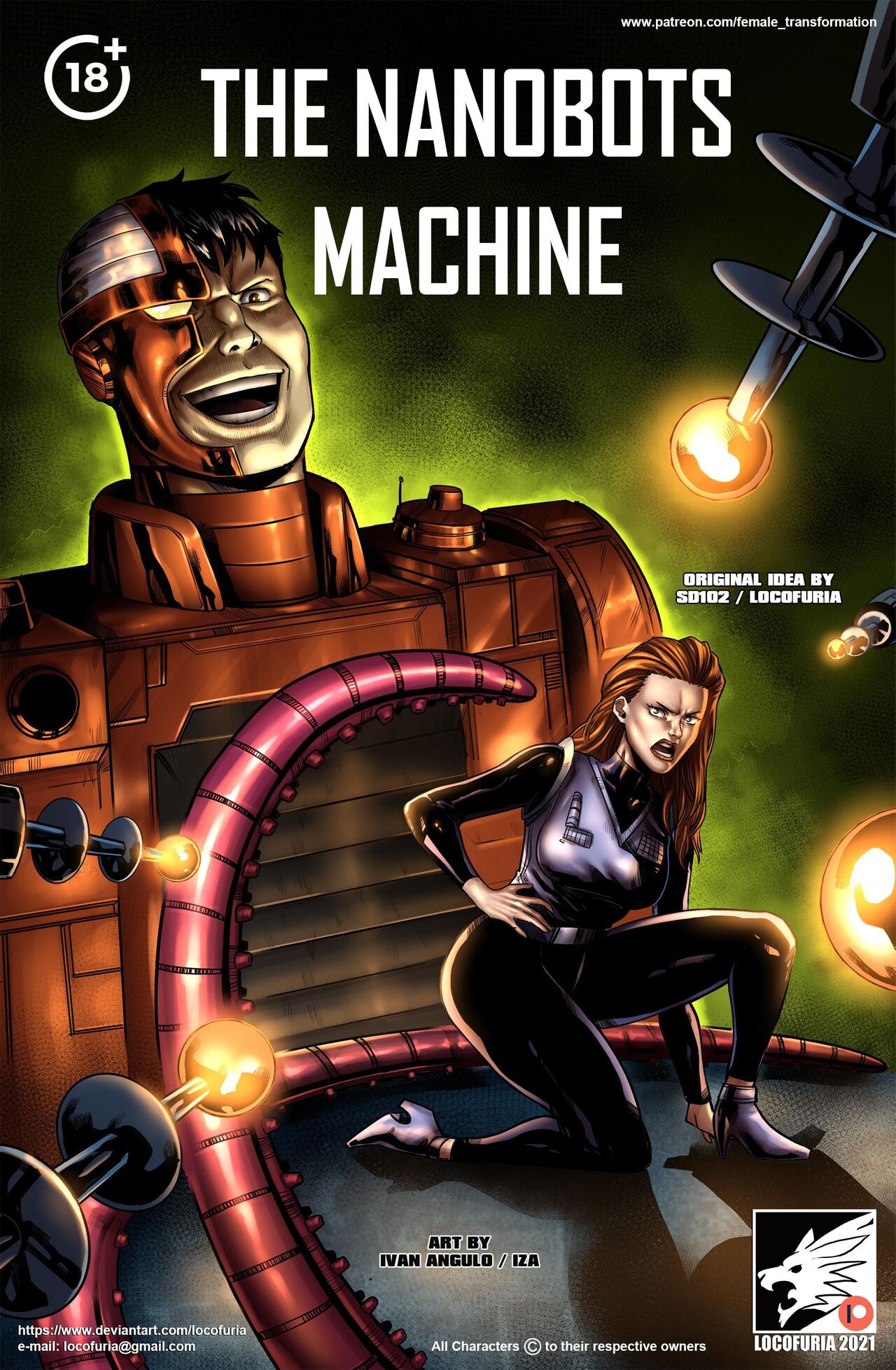 The Nanobots Machine page 1 full