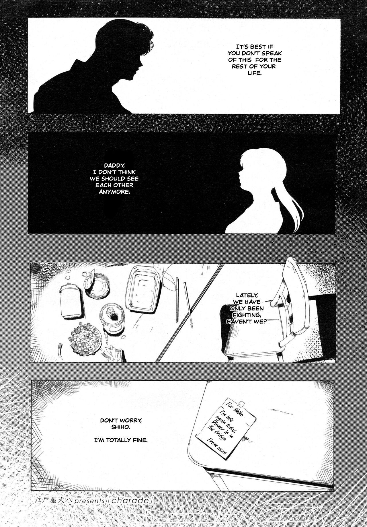 Charade page 1 full