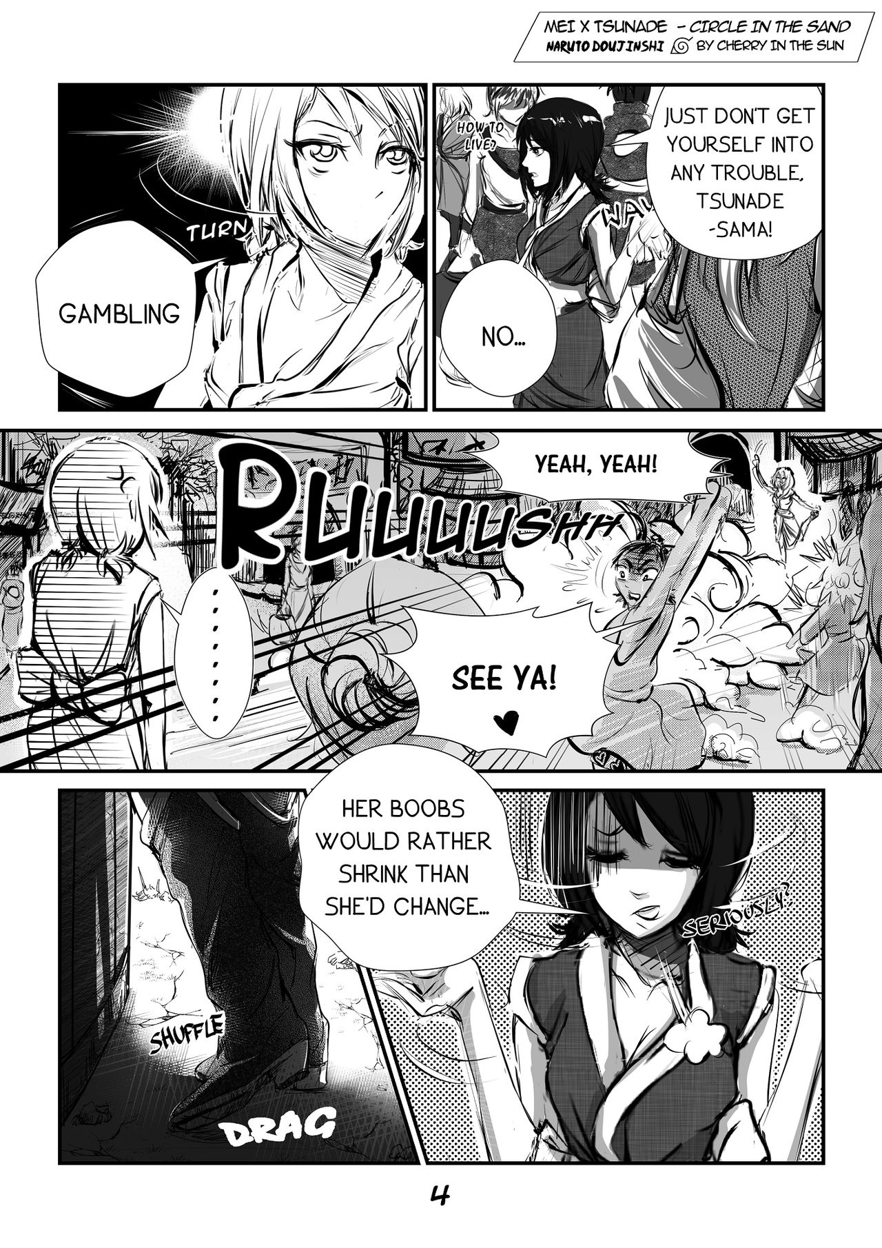 Mei x Tsunade-Circle in the Sand page 5 full