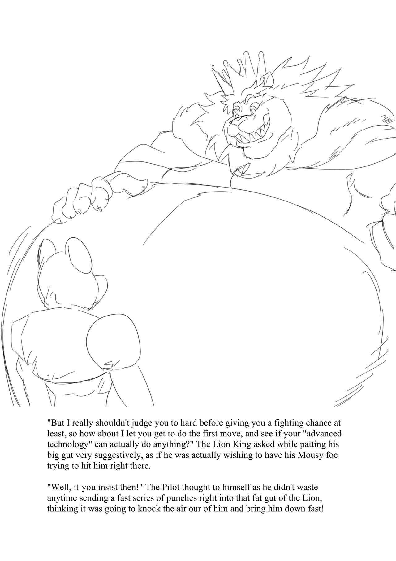 Mauzinger X VS The Lion King! page 3 full