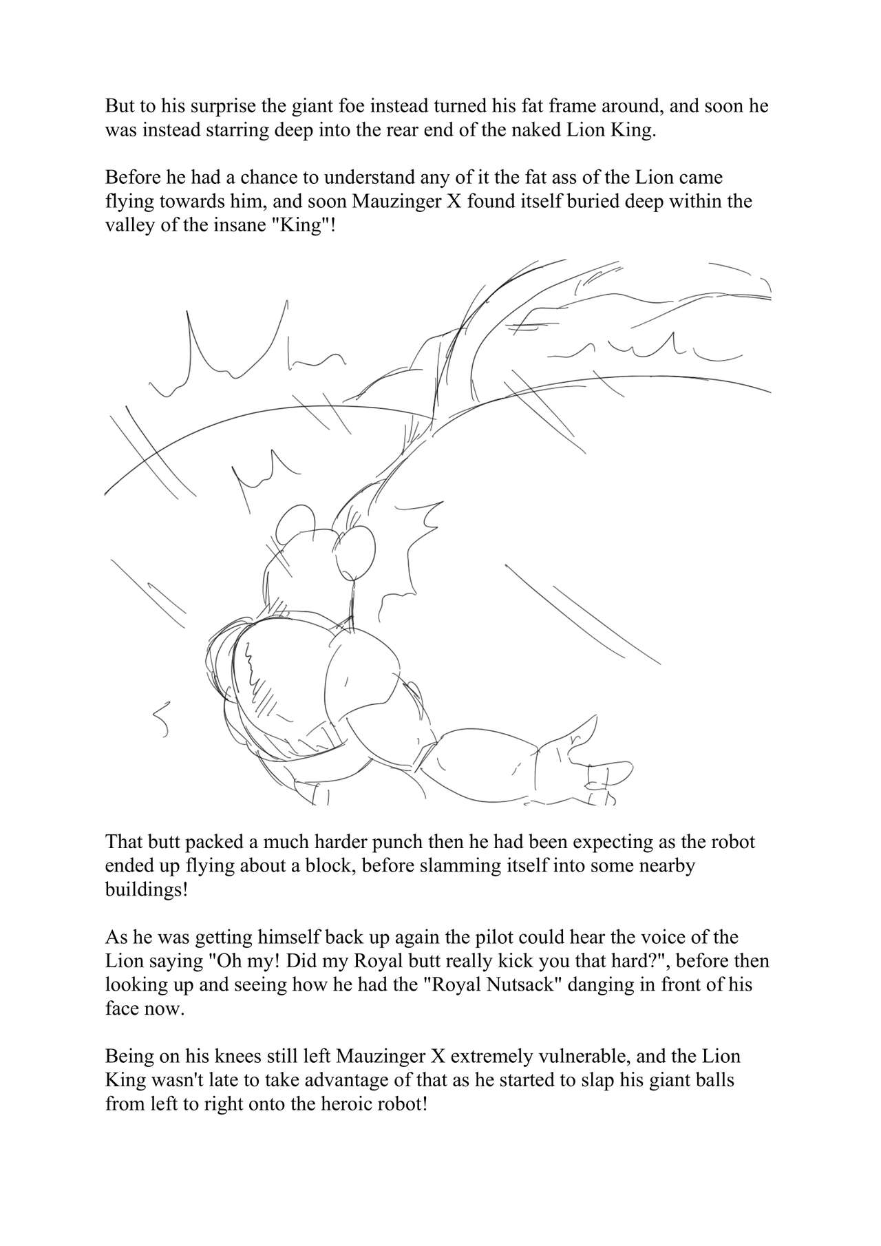 Mauzinger X VS The Lion King! page 5 full
