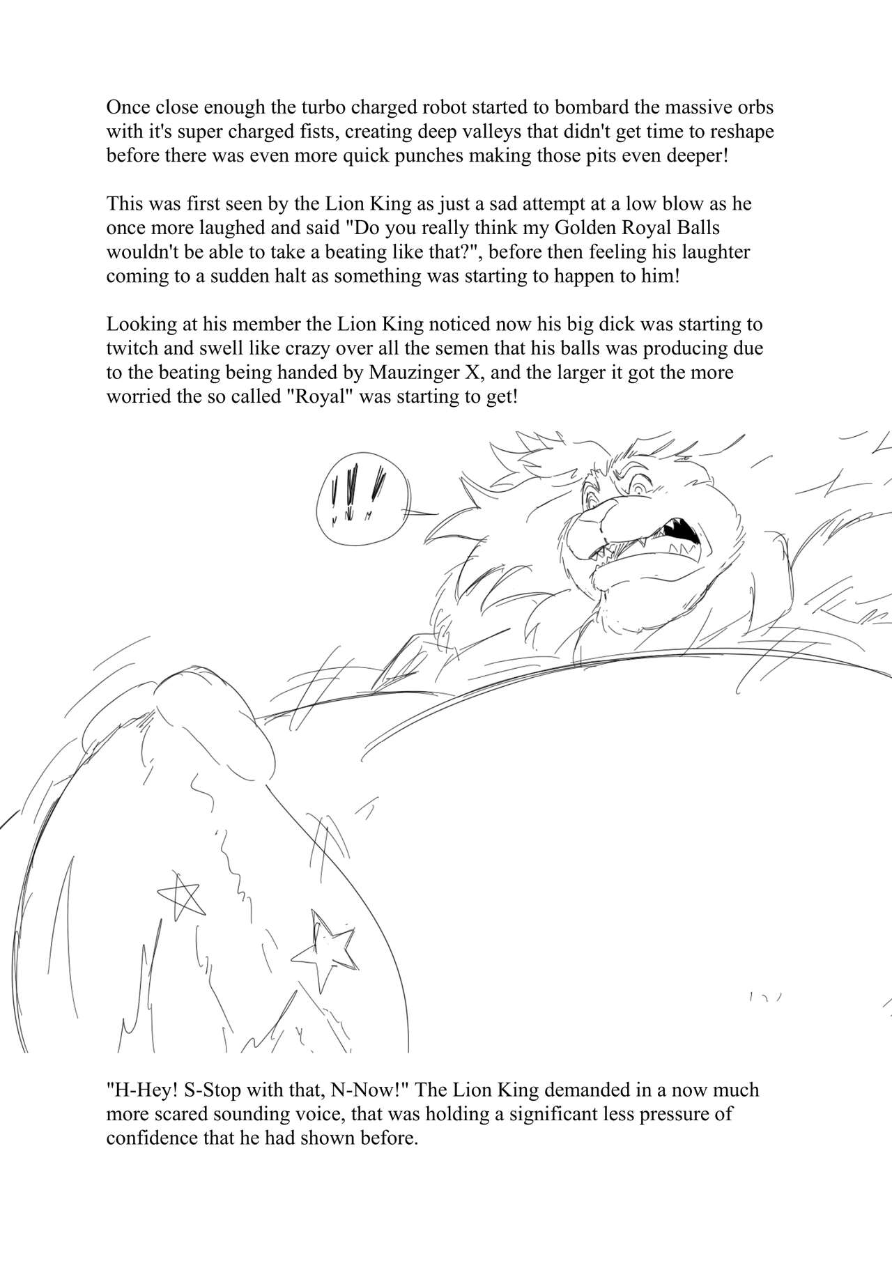 Mauzinger X VS The Lion King! page 9 full