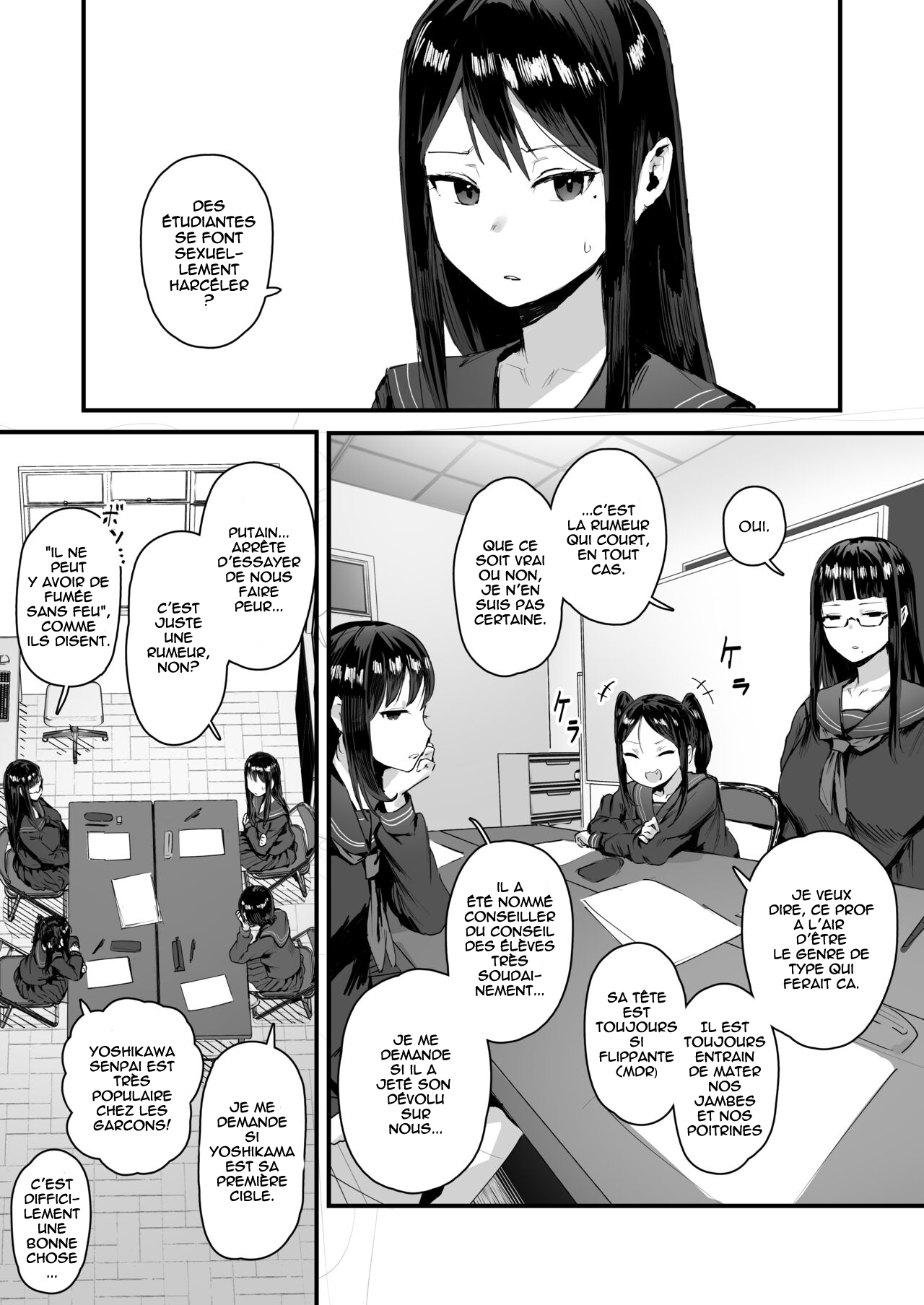 Saimin Seitokai Sono 1 | Hypnose du Conseil Etudiant 1 page 1 full