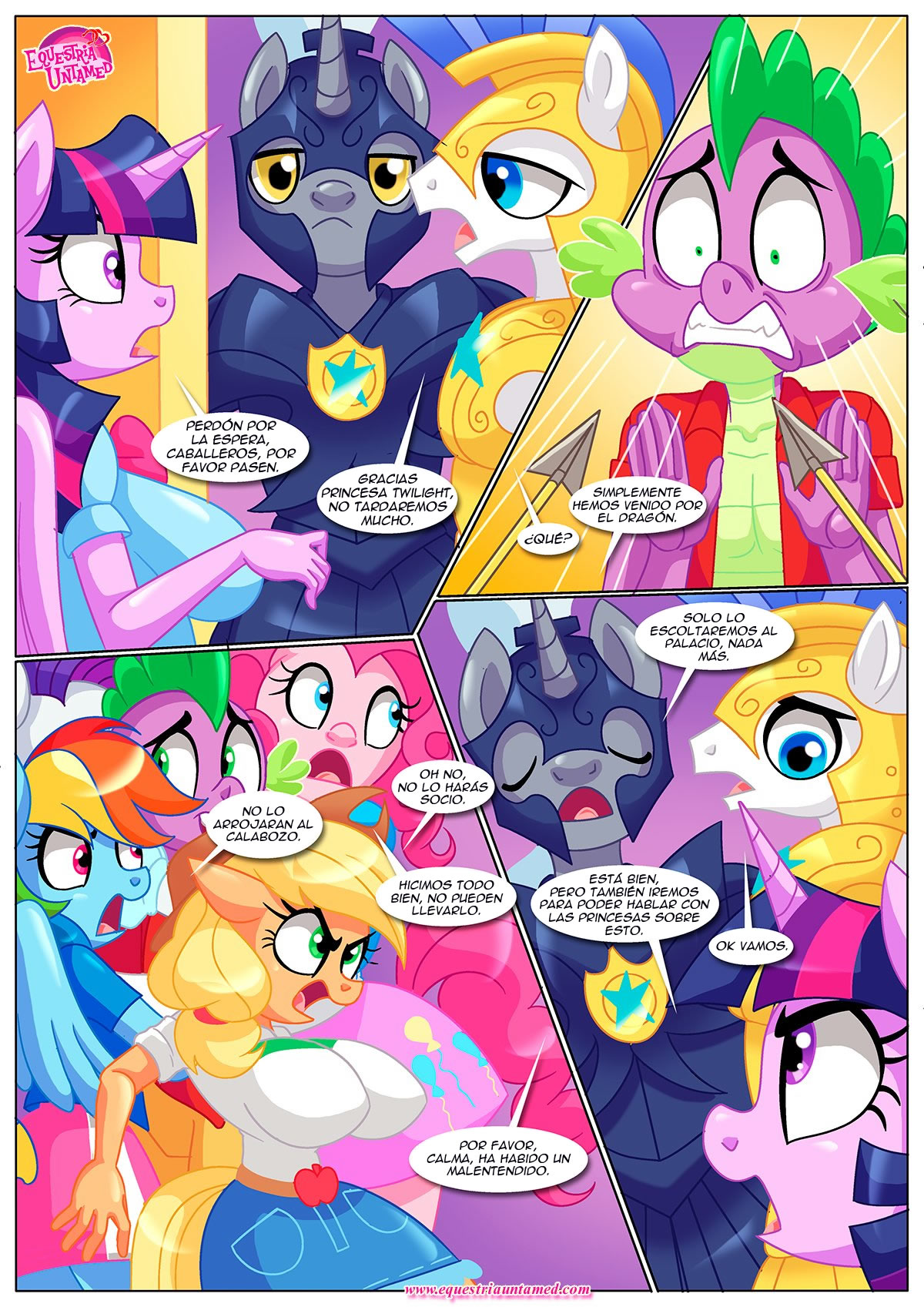 The Night The Sun and Moon Cum Together / La Noche en que el Sol y la Luna se Vinieron Juntos page 10 full