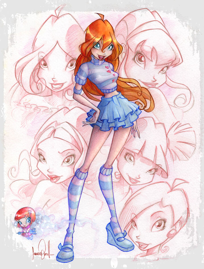 Winx Club concept art page 1 full