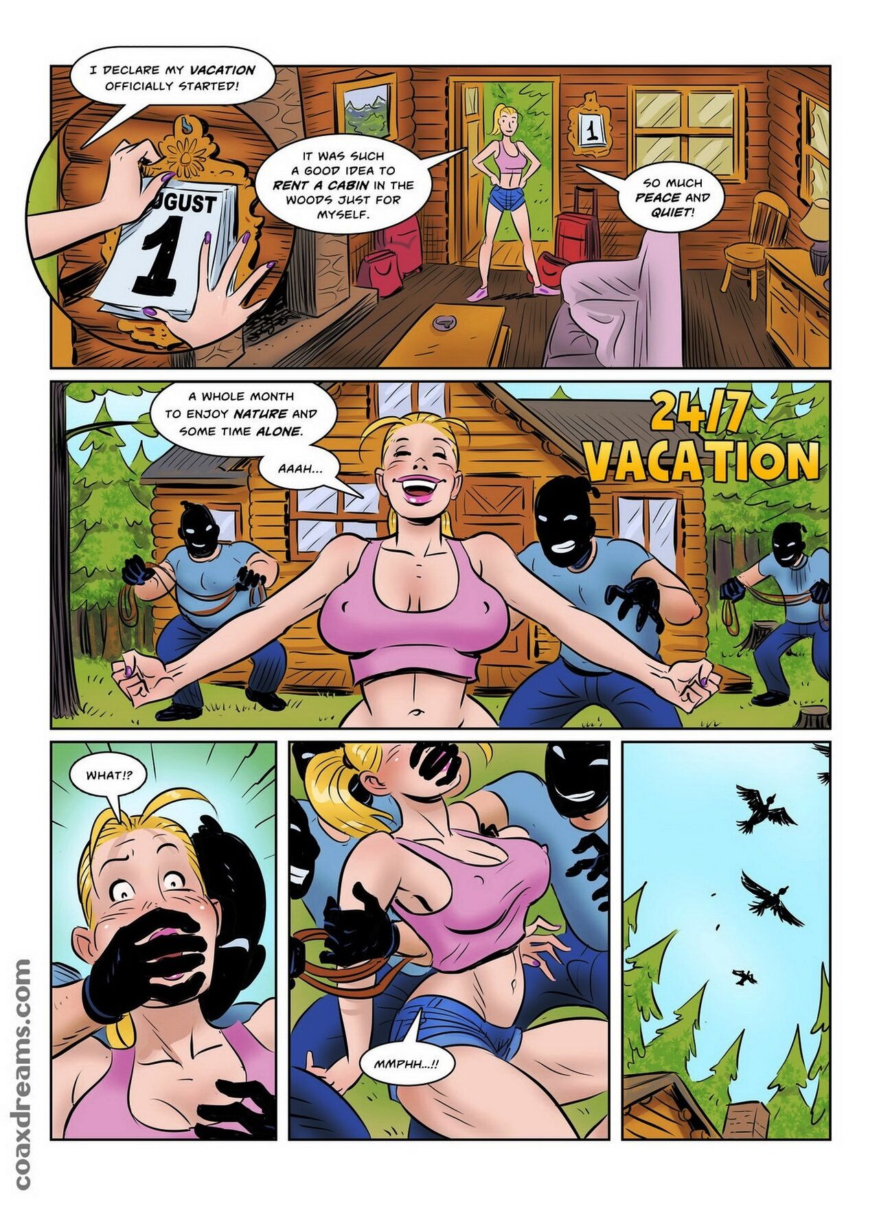 Coax - Comic bundle page 1 full