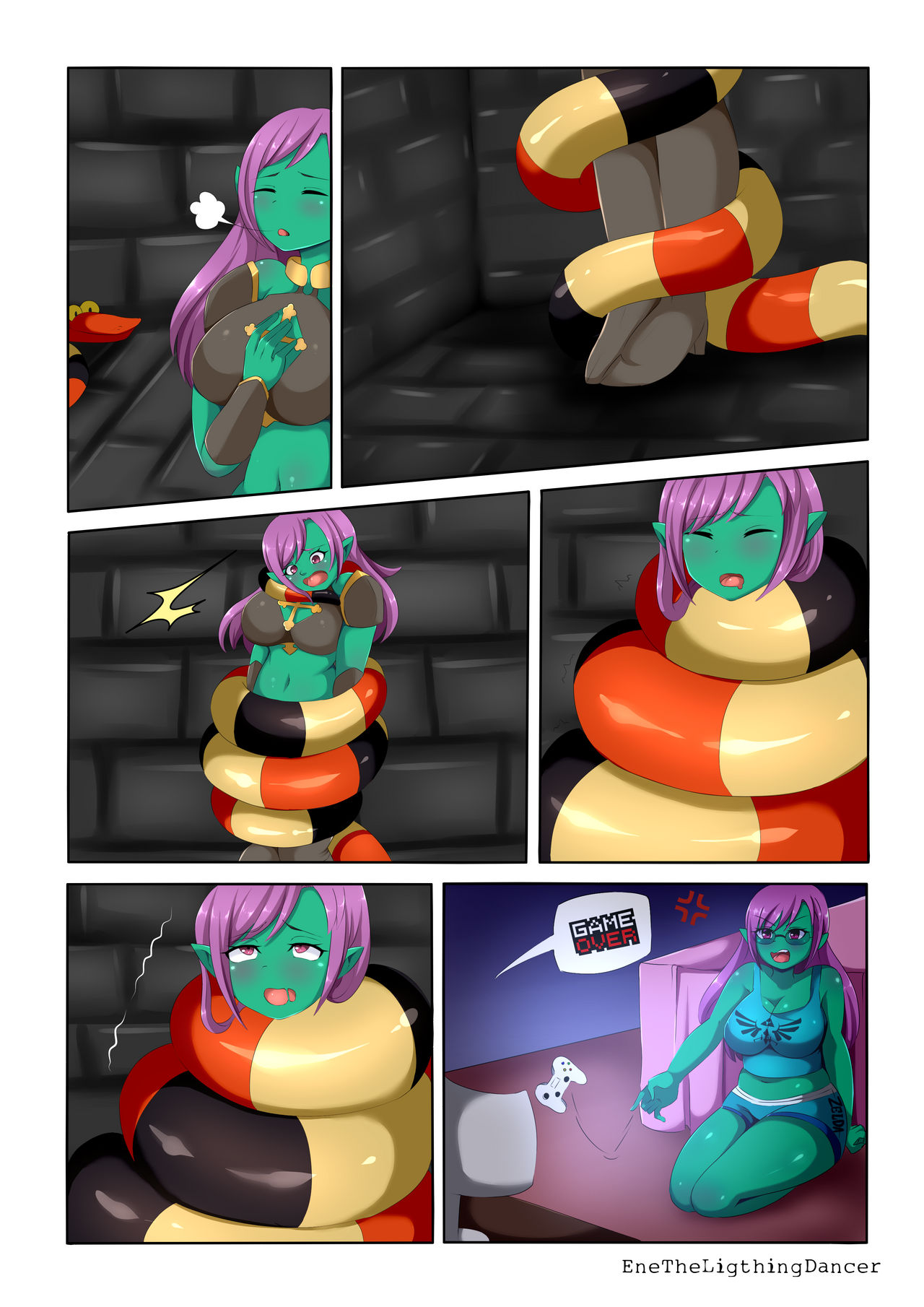 Short EneTheLighthingDancer Comics page 2 full