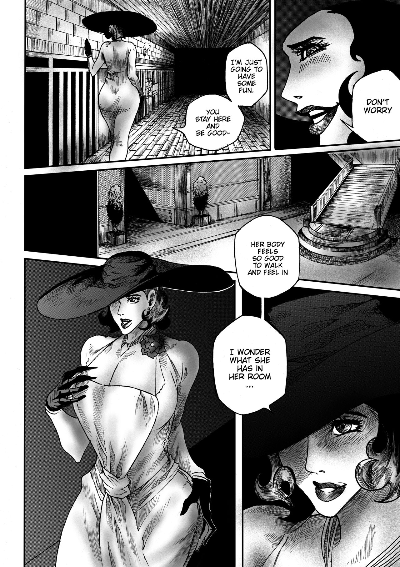 Lady Dimitrescu Bodyswap page 5 full