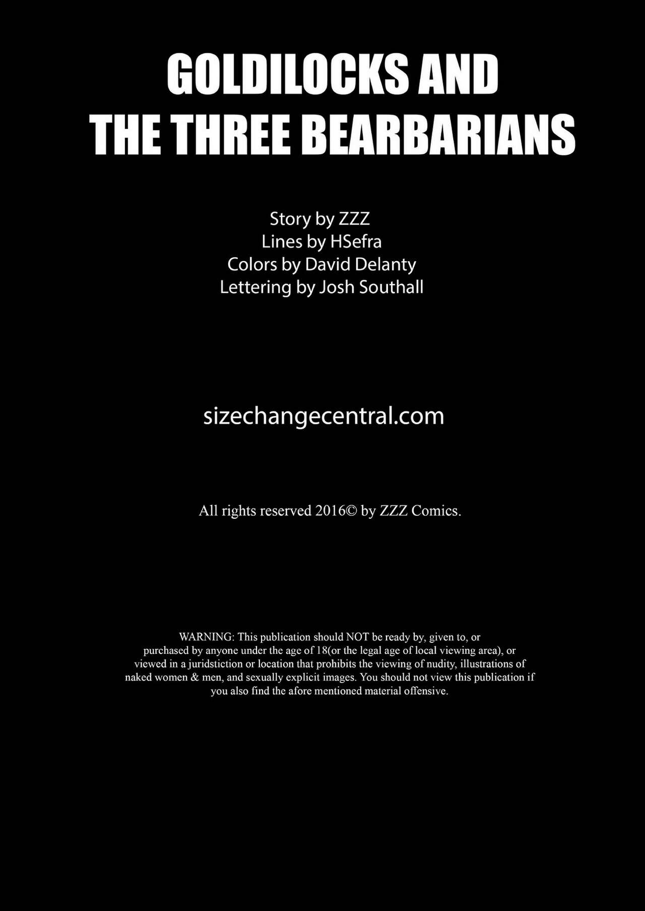 ZZZ Comics – Goldilocks and The Three Bearbarians page 2 full