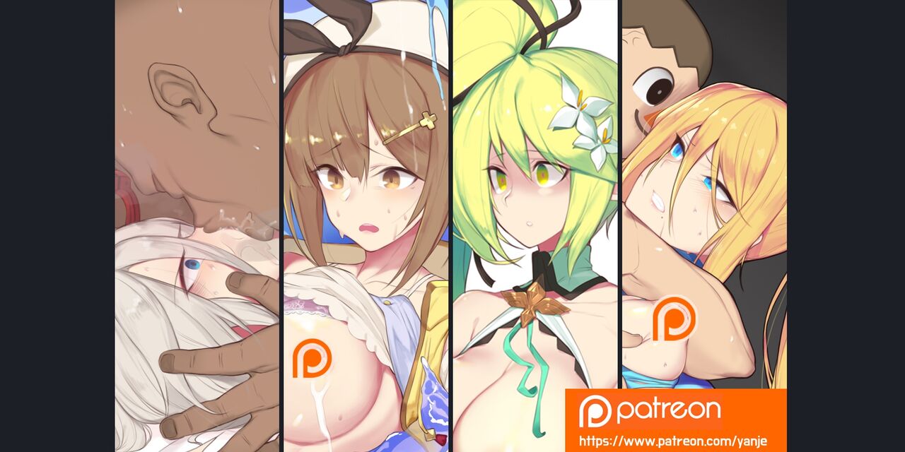 Yanje Gumroad/Patreon 2019-10 CG Sets page 1 full