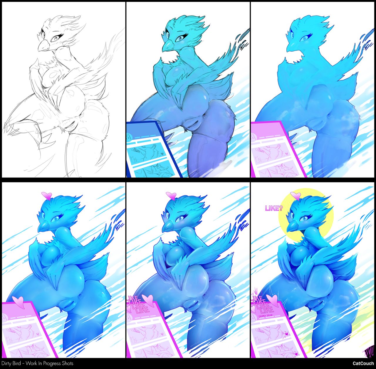 Catcouch Art Archive! 1998-2000 & 2007-2019 Part 1 page 7 full