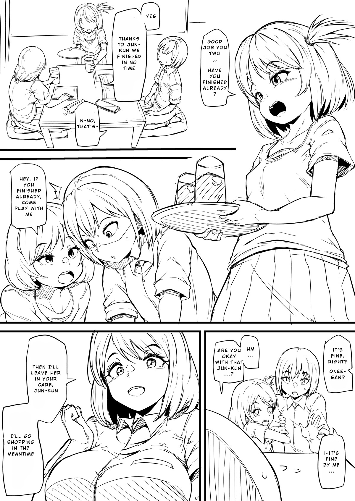 Boy trained by friend's Sister page 3 full